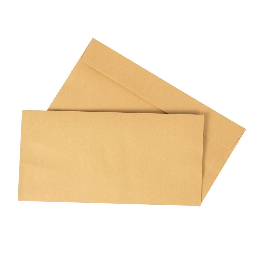 Manilla Envelopes 3 5/8x6 1/2 PEEL & SEAL Pk25