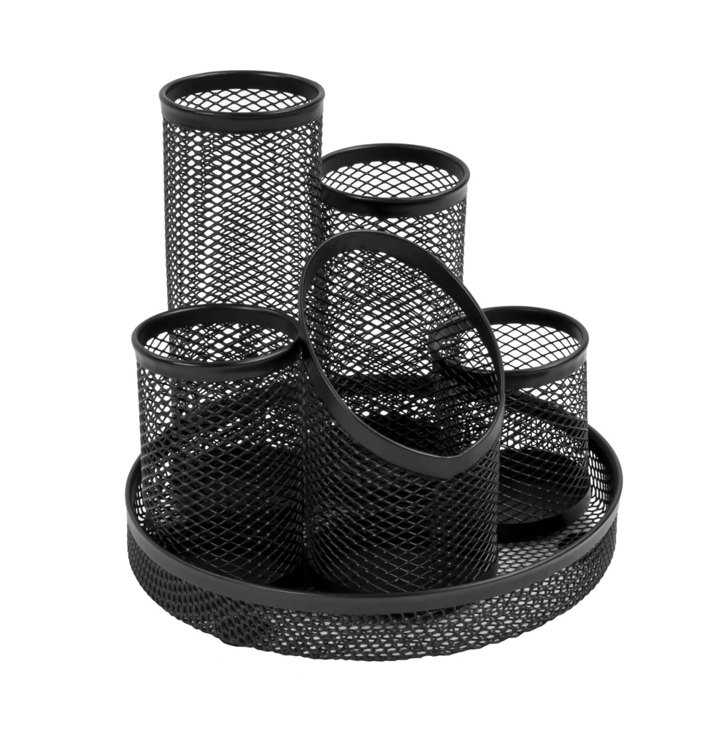 Desk Tidy #DT5 BLACK 5 Pen Pot Wiremesh