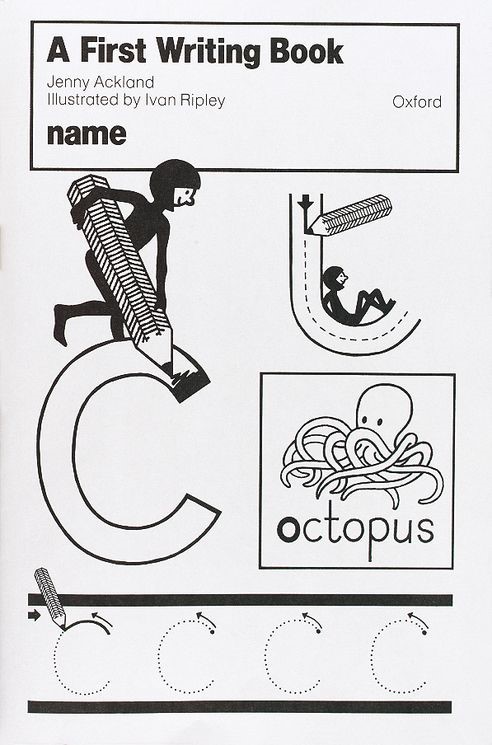 A First Writing Book (Pre-School) - Jenny Ackland