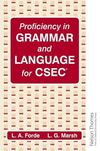 Proficiency in Grammar & Language for CXC