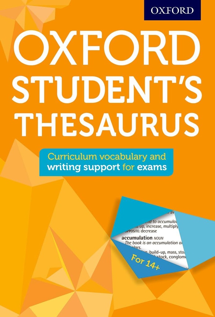 Oxford Students Thesaurus PB 2016