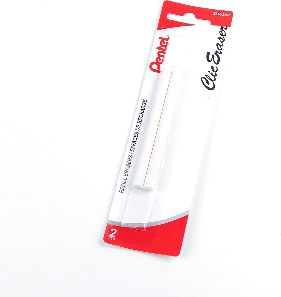 Pentel Clic Eraser Refill 2/pk