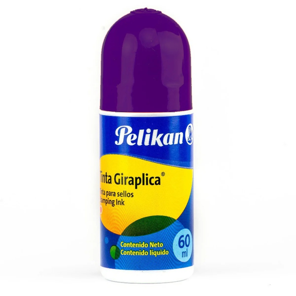 PELIKAN Roll-On VIOLET Stamp Pad Ink 60ml