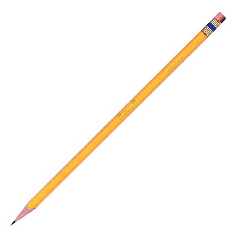 PELIKAN Yellow Hexagonal Graphite HB Pencils SOLD SINGULAR - (12/bx)