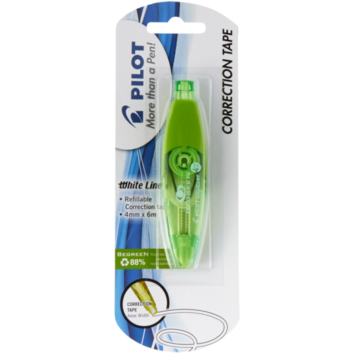 Pilot Correction Tape #ECTE-25-K-4G-BG  -  (10/bx)