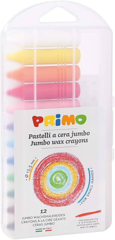 Wax JUMBO #060PC12AP 12S Crayons