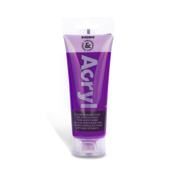 Primo Acrylic Tube #75400 VIOLET 75ml Paint