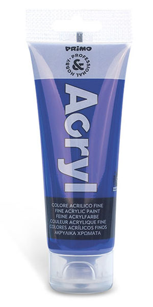 Primo Acrylic Tube #75500 ULTRAMARINE 75ml Paint