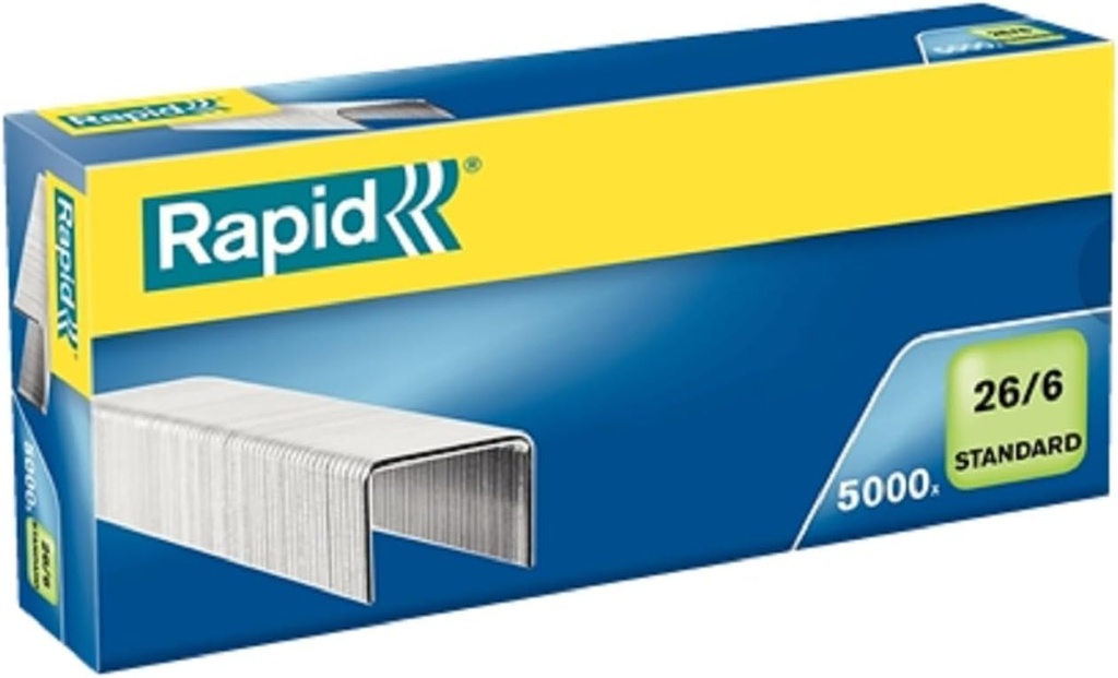 Rapid Staples 26/6 STD. 5000s