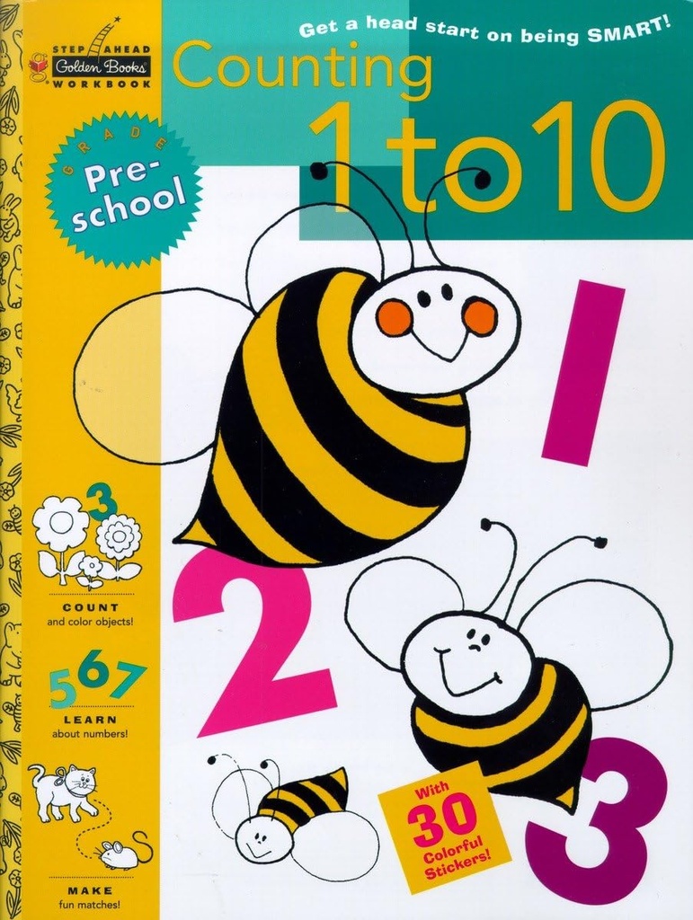 COUNTING 1-10 Preschool Step Ahead