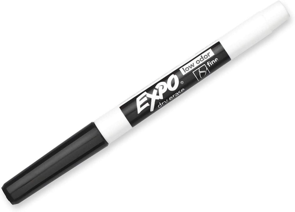 Expo #86001 BLACK Fine Whiteboard Marker Pen (Each) - (12/bx)