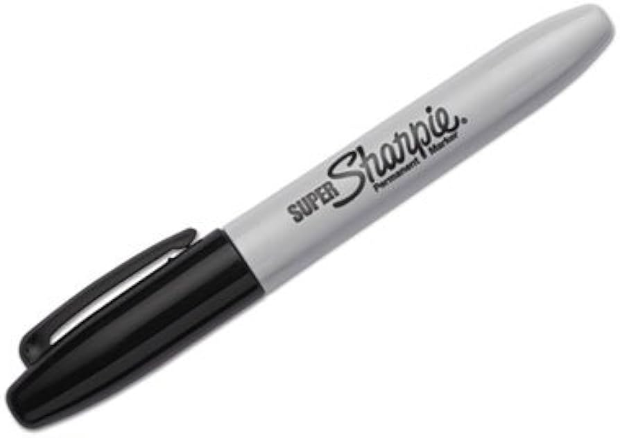 Sharpie Super BLACK #33001 Marker  - (12/bx)