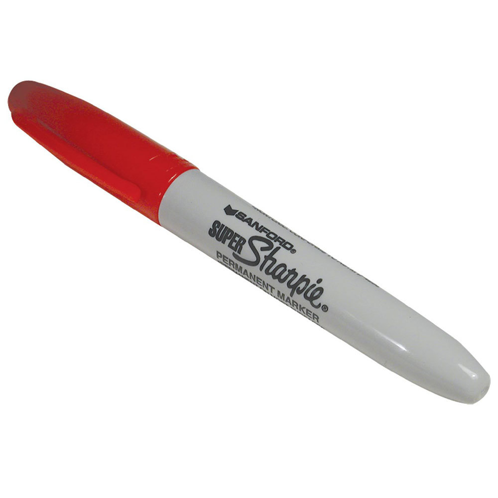 Sharpie Super RED #33002 Marker  - (12/bx)