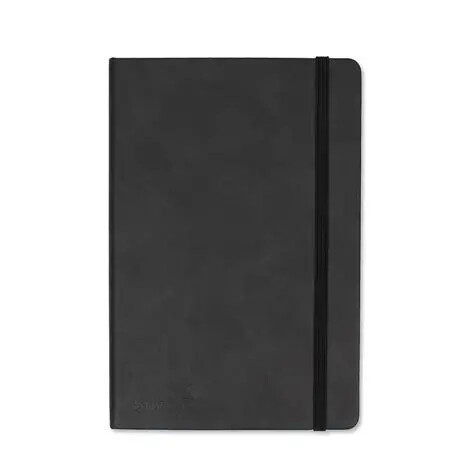 Silvine Soft Feel A5 LINED Executive Notebook - (5/pk)