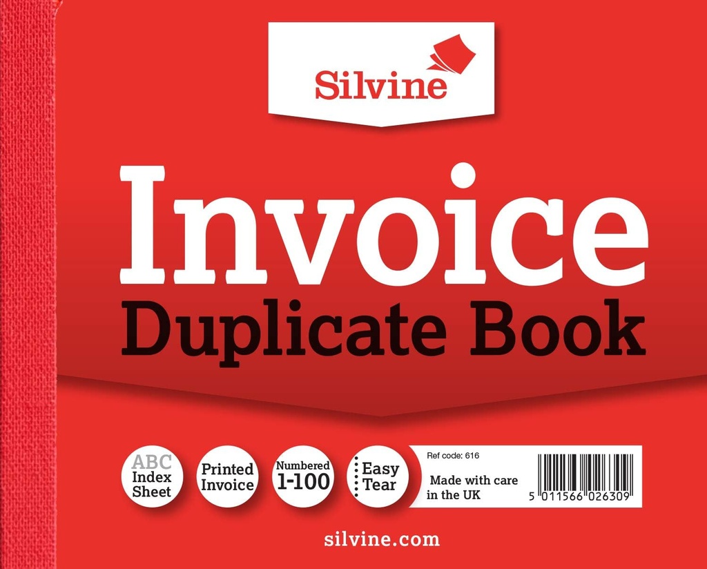 Dupl. Invoice 4X5" W/Carbon 