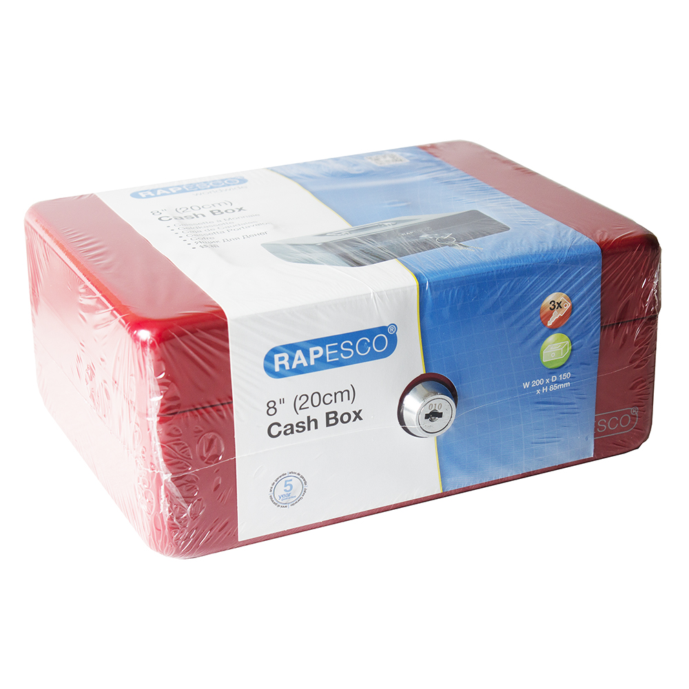 Cash Box 8" RED #SB0008R1
