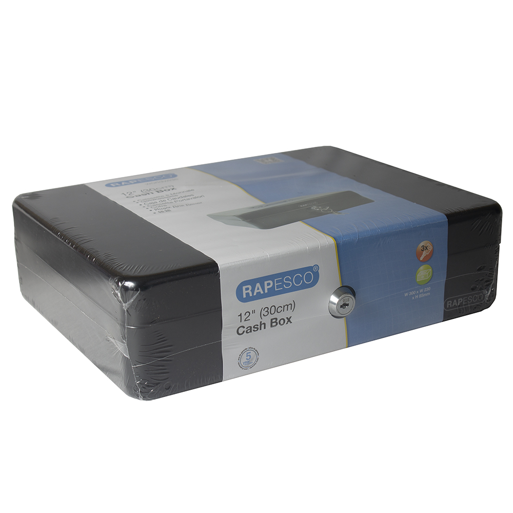 Cash Box 12" BLACK #SB0012B1