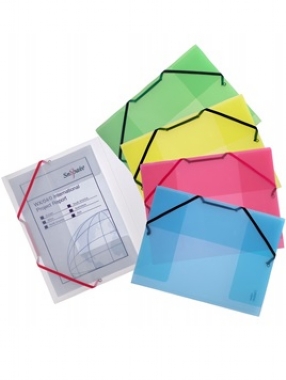 Snopake Filelastic A4 Classic Cols. (Singular) - (5/pk)