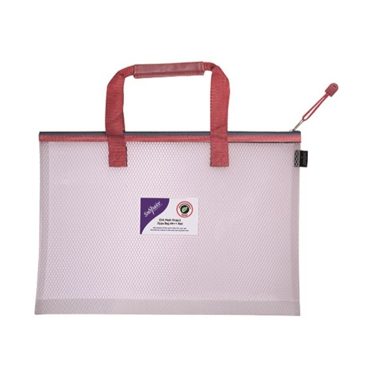EVA Project Zippa A4 RED w/Handle Bag