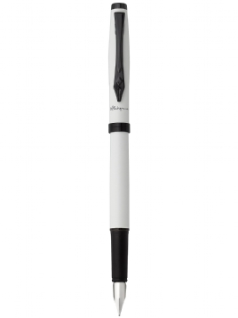 VIBE Fountain White Silver Pen 12/bx