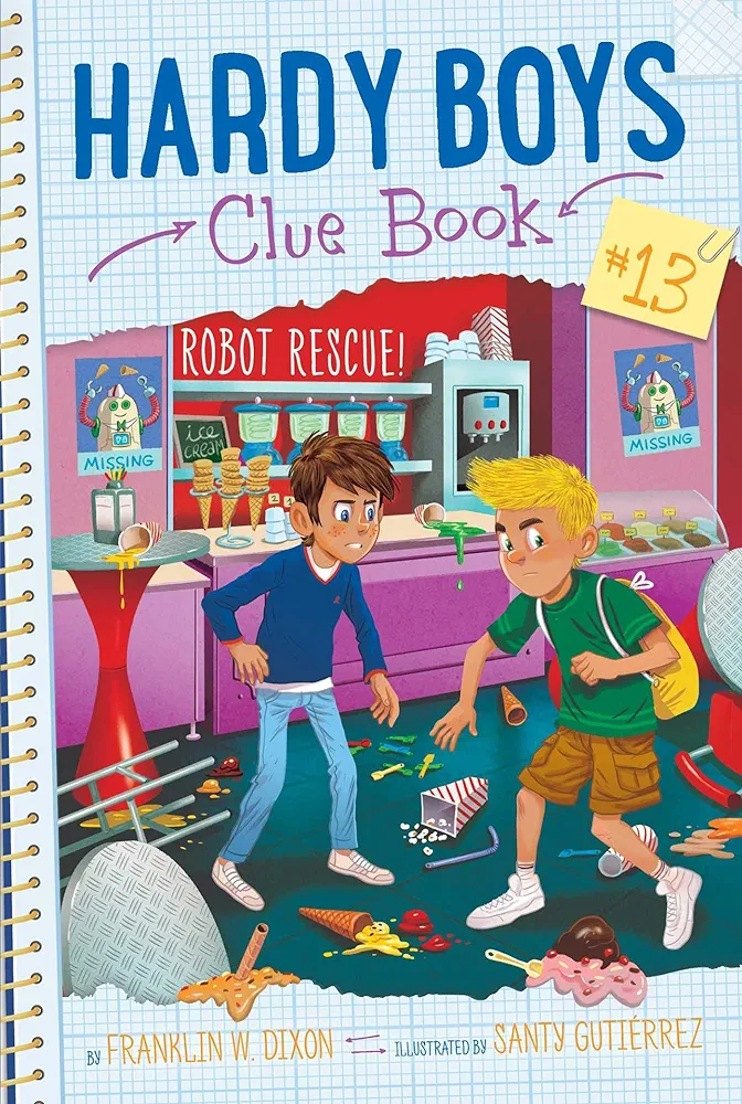 Hardy Boys Clue Book #13 Robot Rescue!