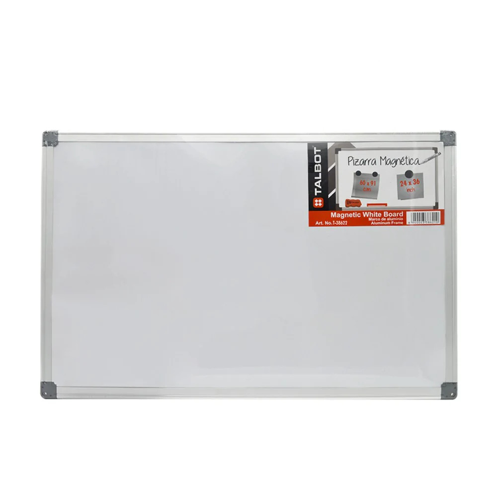 Whiteboard 24x36" Magnetic w/Aluminum Frame