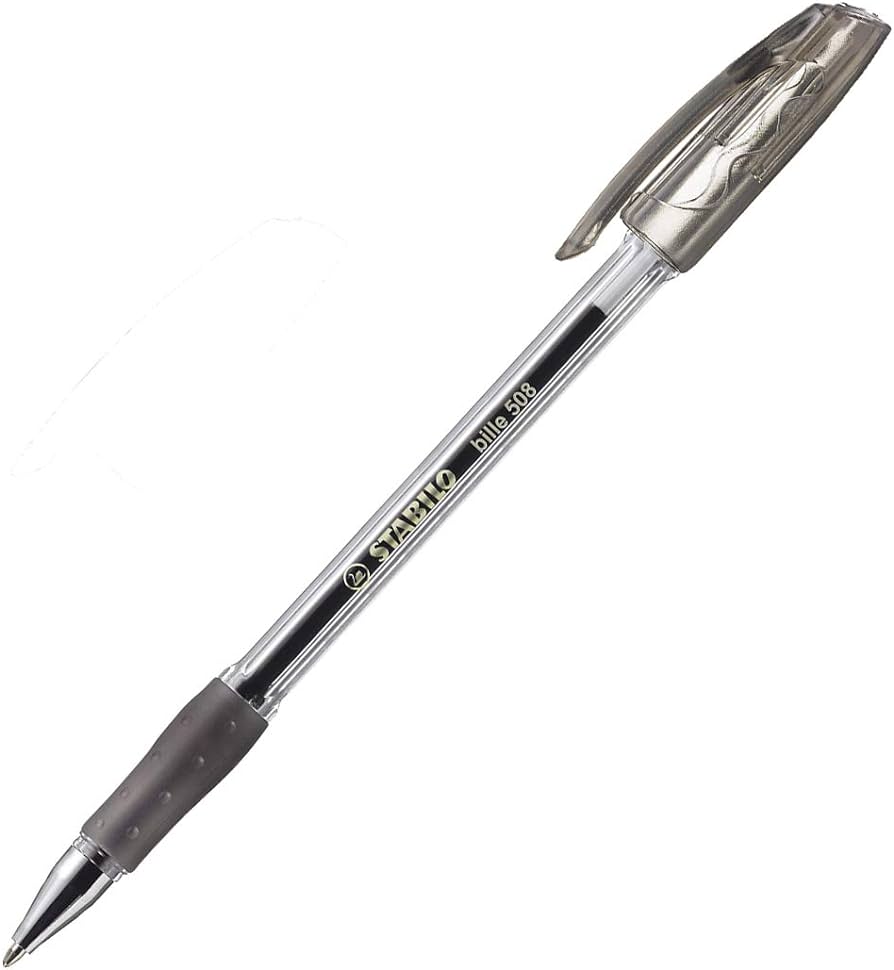 Stabilo Bille BLACK MED Ball Point Pen (Each) - (10/bx)