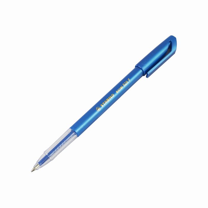 Stabilo Excel BLUE FINE BP Pen - (10/bx)