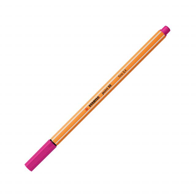 Stabilo POINT 88 Fineliner PINK 0.4mm  (Each) - (10/bx)