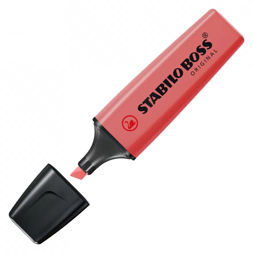 Boss Highlighter RED - (10/bx)