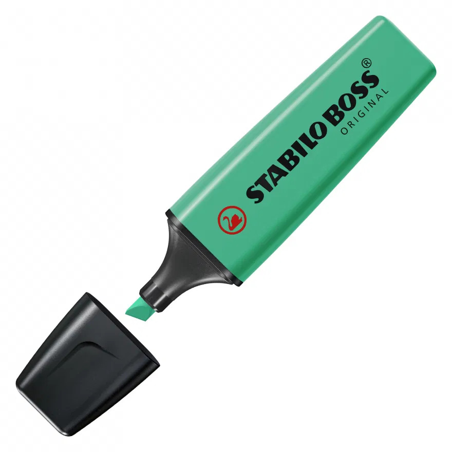 Boss Highlighter TURQUOISE - (10/bx)