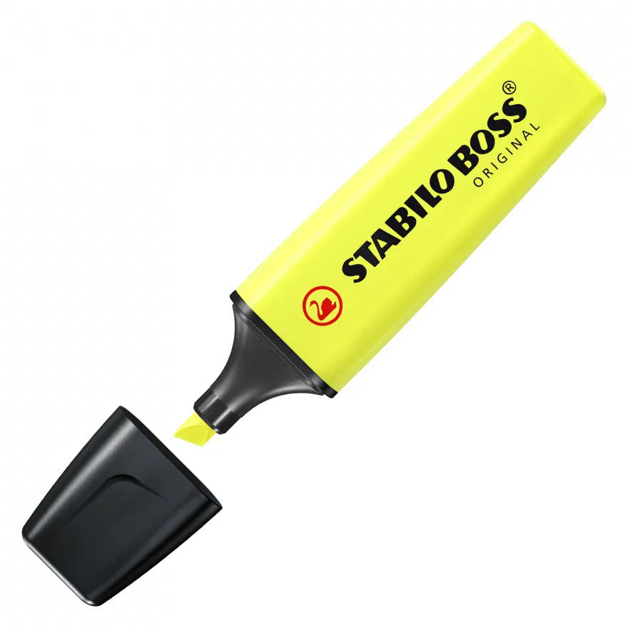 Boss Highlighter YELLOW - (10/bx)
