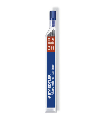 Staedtler Leads 0.5mm 3H 12/tube