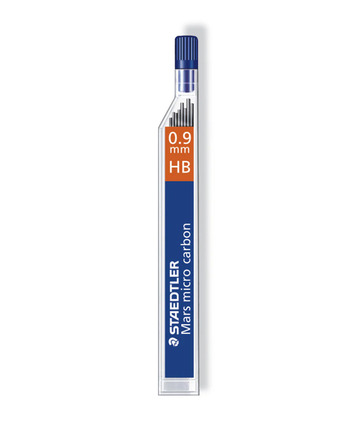 STAEDTLER Lead Refills 0.9mm HB #250 09-HB (Per Tube)