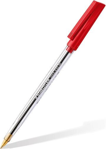 Staedtler 430M2 RED MED Ballpoint Stick Pen