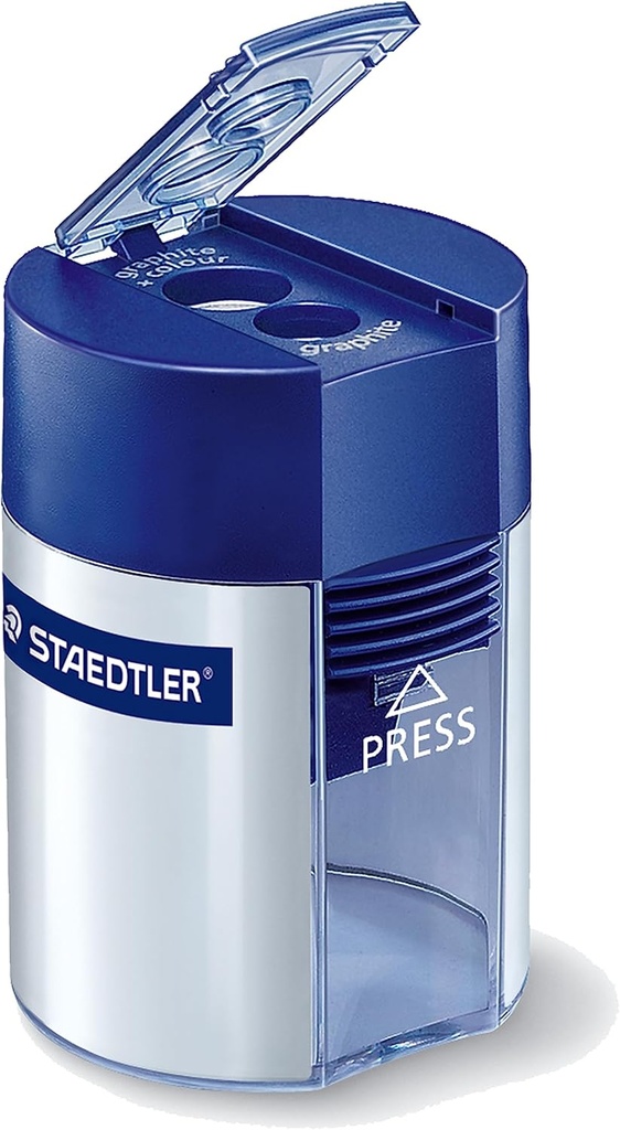 STAEDTLER #512-001 DOUBLE Tub Sharpener (Single) - (10/bx)
