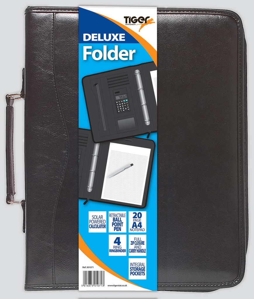 Deluxe Folder A4 W/Pad & Calculator