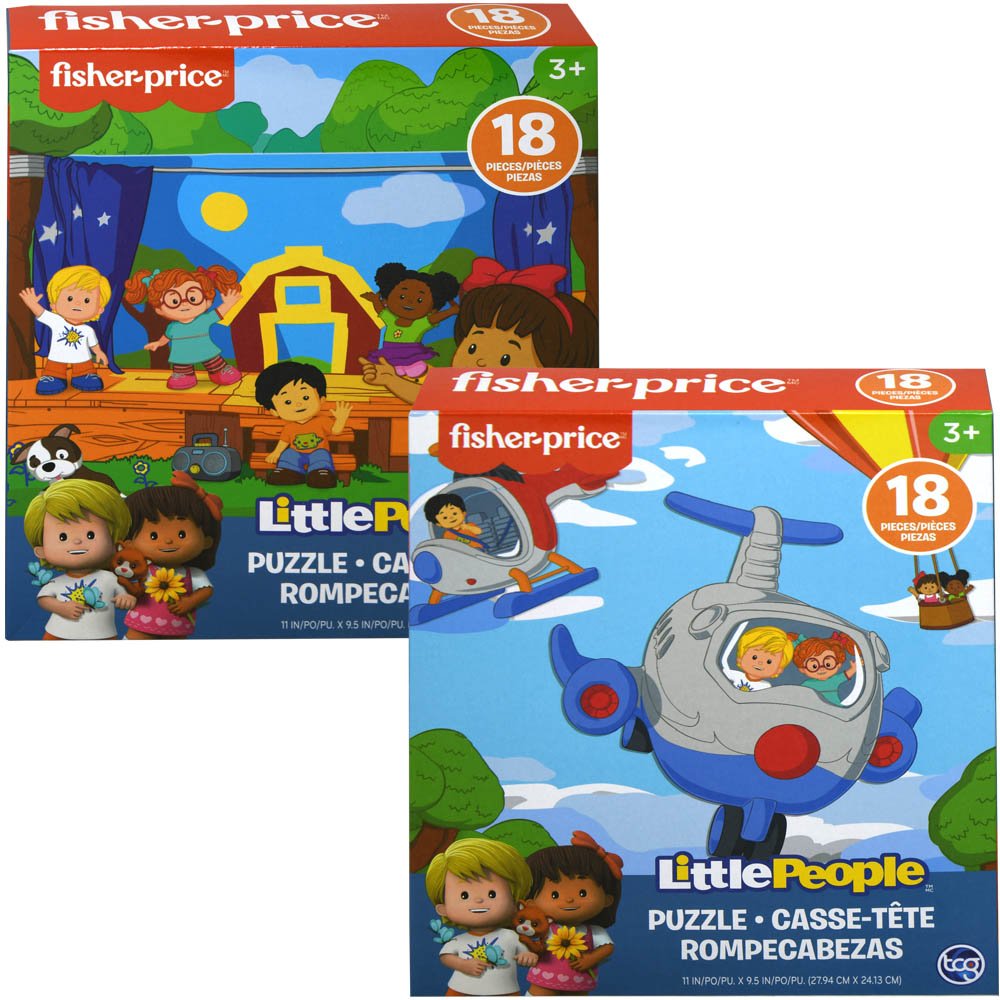 63142/13042* Puzzle 18pc FISHER PRICE LITTLE PEOPLE