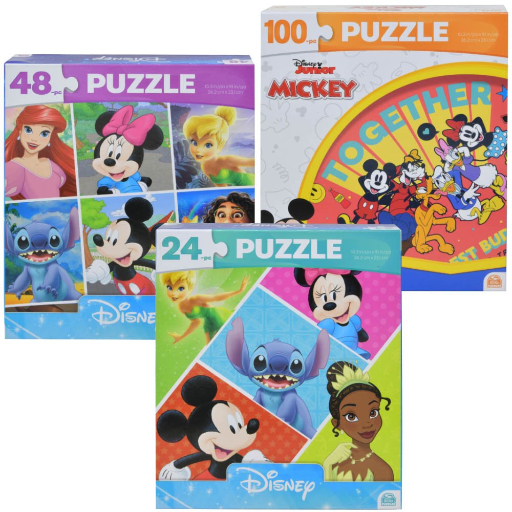 6070251* MICKEY & FRIENDS 24pc /48pc /100pc Puzzle