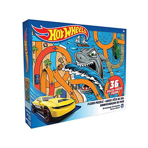 8614* Floor 36pc HOT WHEELS Puzzle