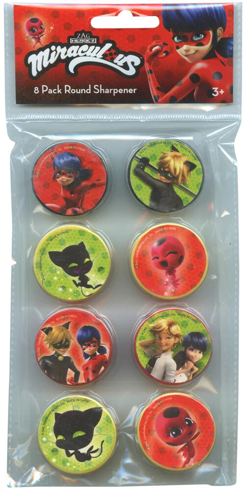 LBSHA* Sharpeners 8pk LADYBUG Round