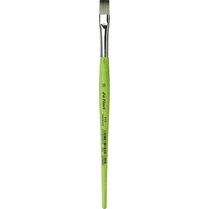 Da Vinci Acrylic FLAT #10 Ser374 Hobby Brush - (12/bx)