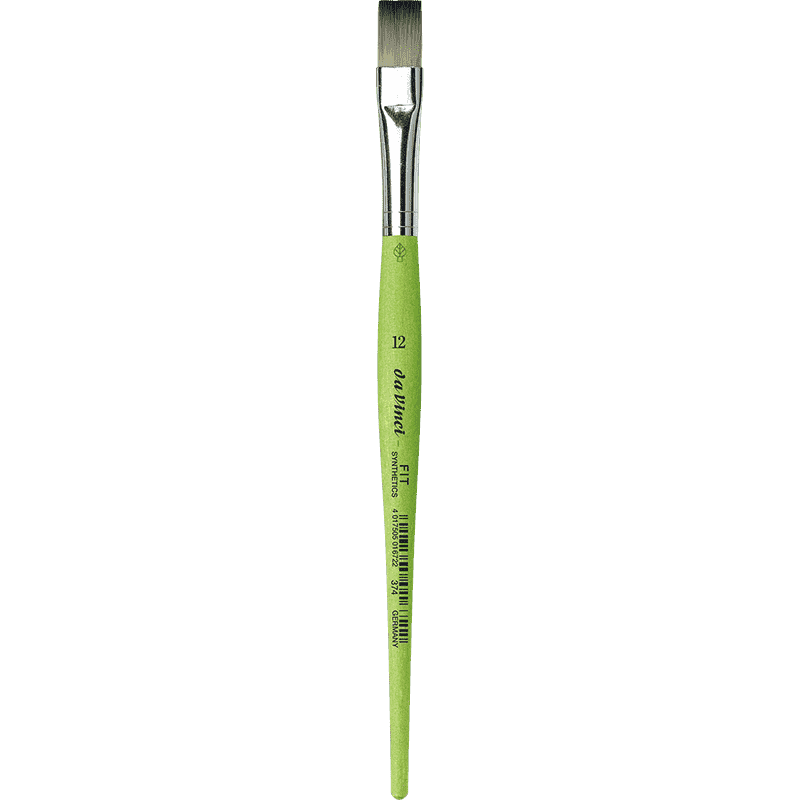 Da Vinci Acrylic FLAT #12 Ser374 Hobby Brush - (6/bx)