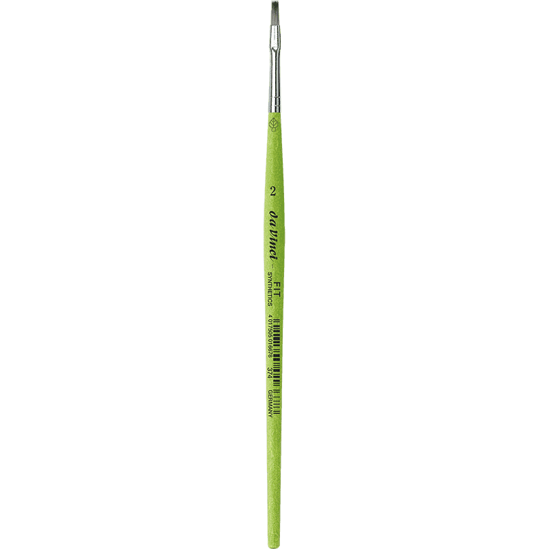 Da Vinci Acrylic FLAT #2 Ser374 Hobby Brush - (12/bx)
