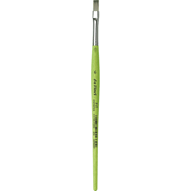 Da Vinci Acrylic FLAT #6 Ser374 Hobby Brush - (12/bx)