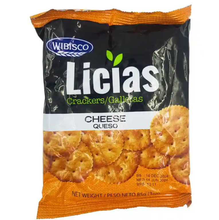 Licias Cheese Cracker 85G
