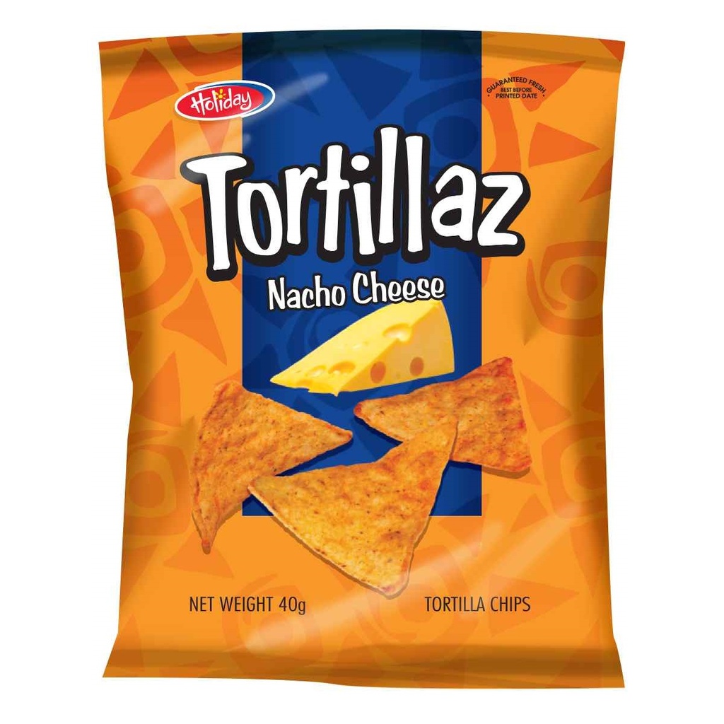 Tortillaz Nacho 40G