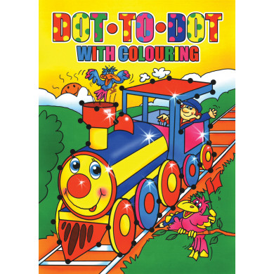Dot To Dot with Colouring Series #4105 