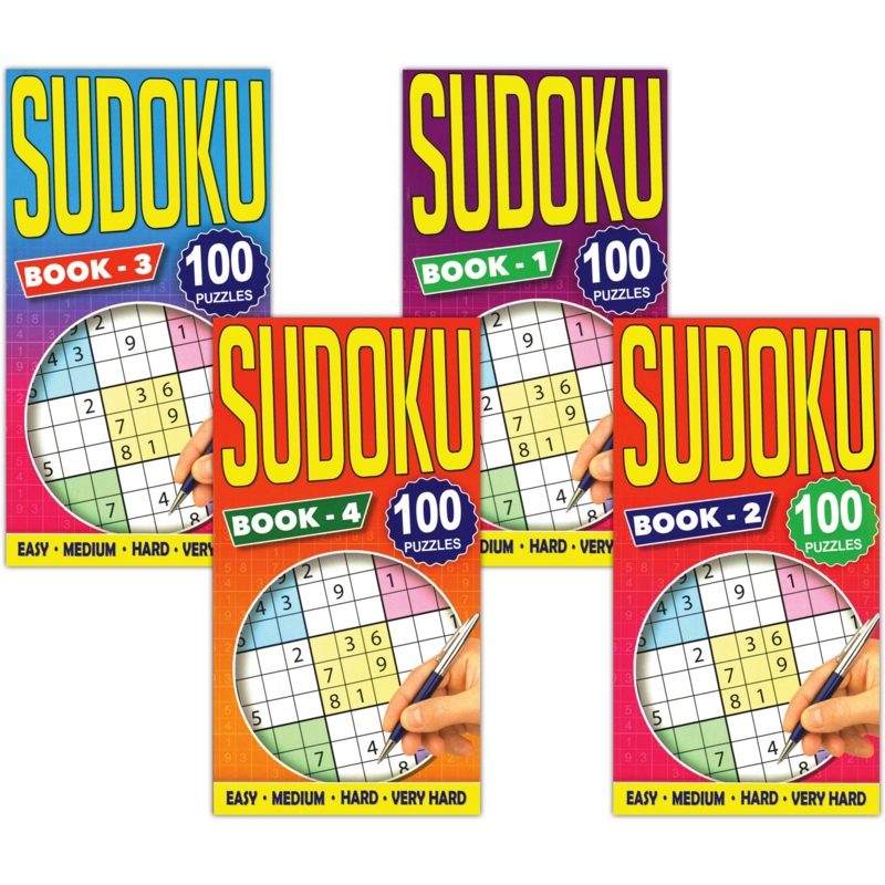 Sudoku Puzzle Book Series #4120 