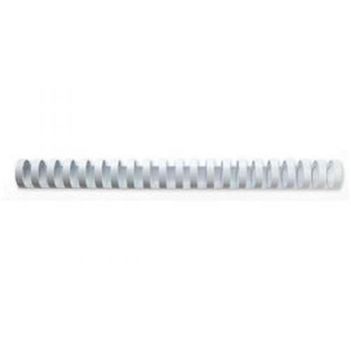 Binding Element 16mm (5/8") White 21 Ring /100s